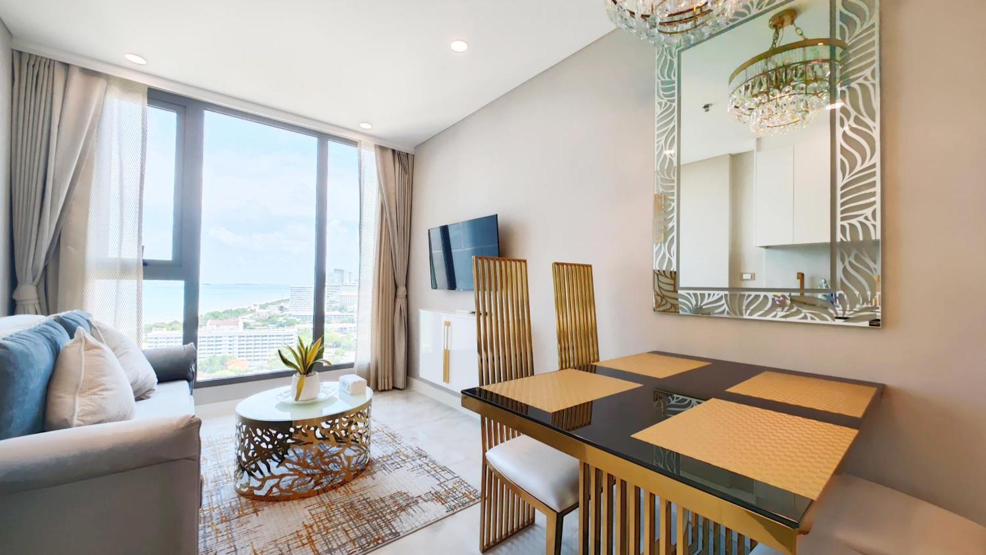 Appartement The Astra Sky River à Jomtien Beach Extérieur photo