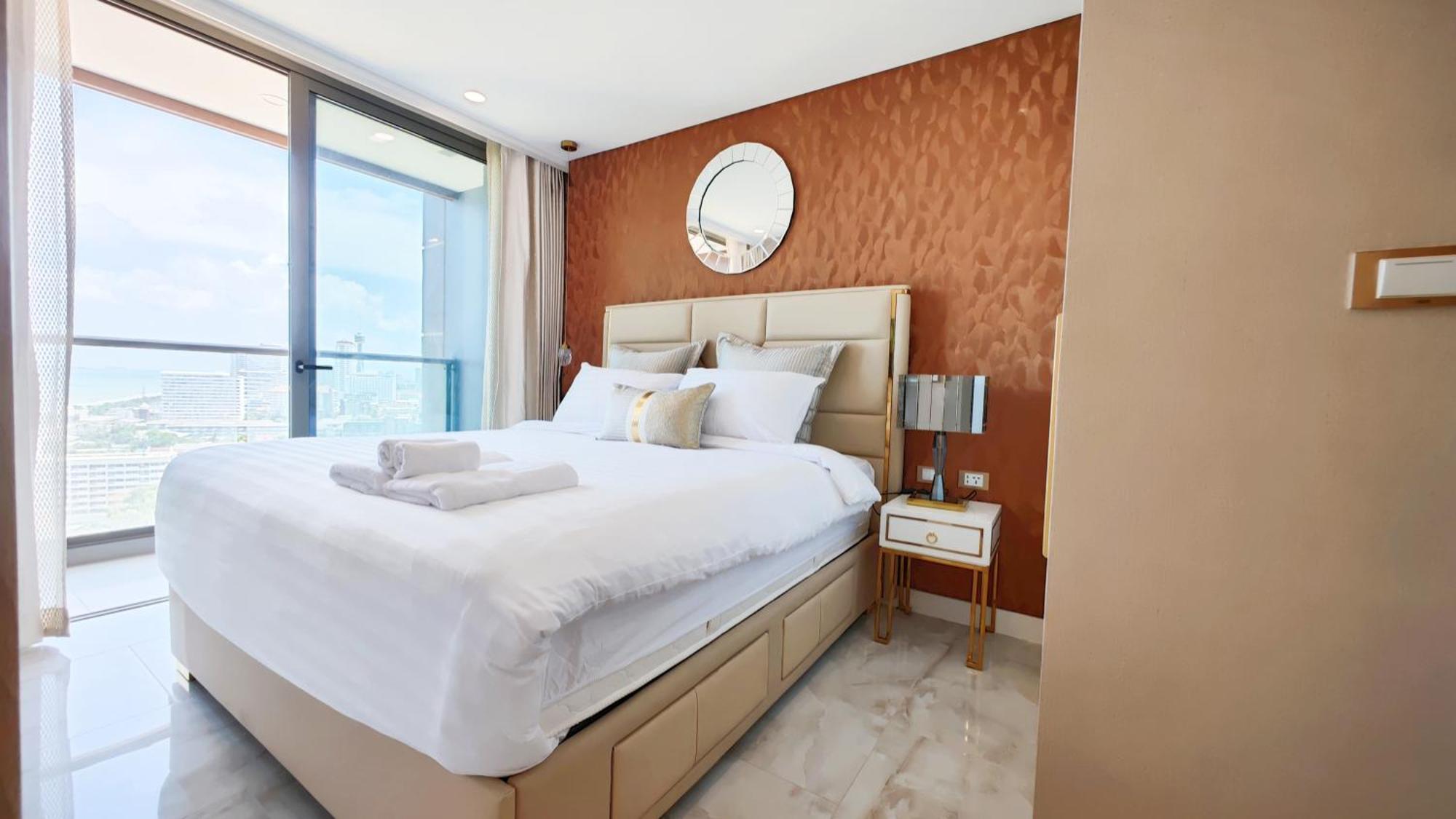 Appartement The Astra Sky River à Jomtien Beach Chambre photo